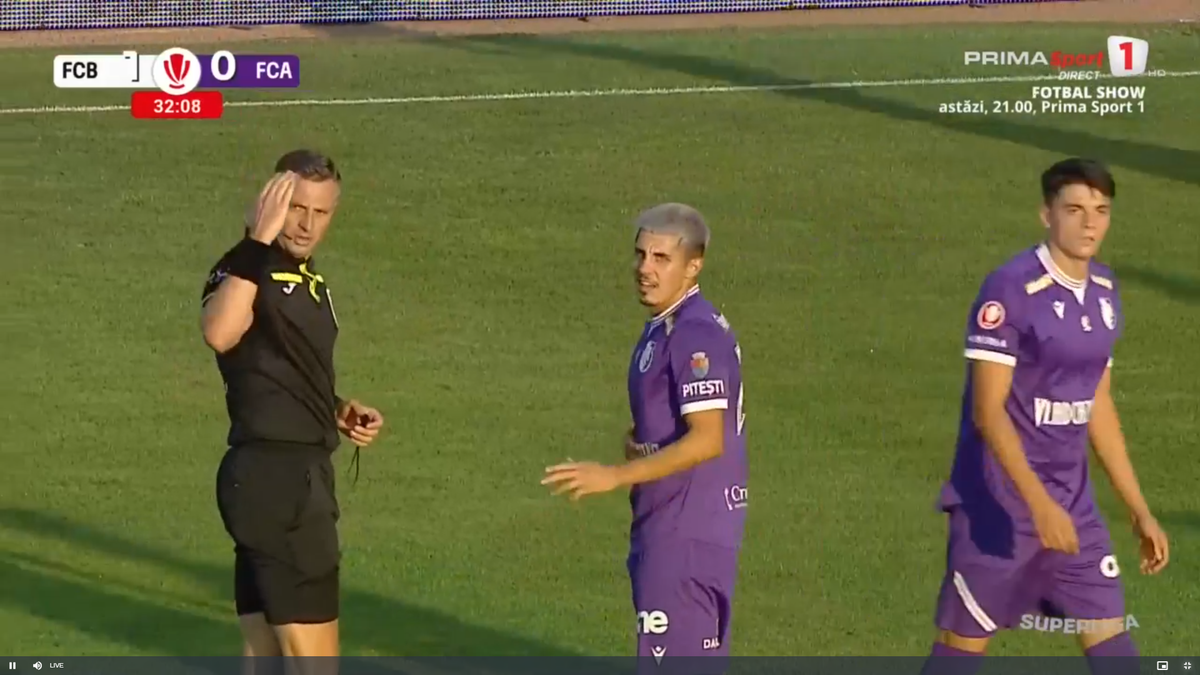 Gol sau nu? Altă fază controversată în Superliga, după scandalul de la Craiova