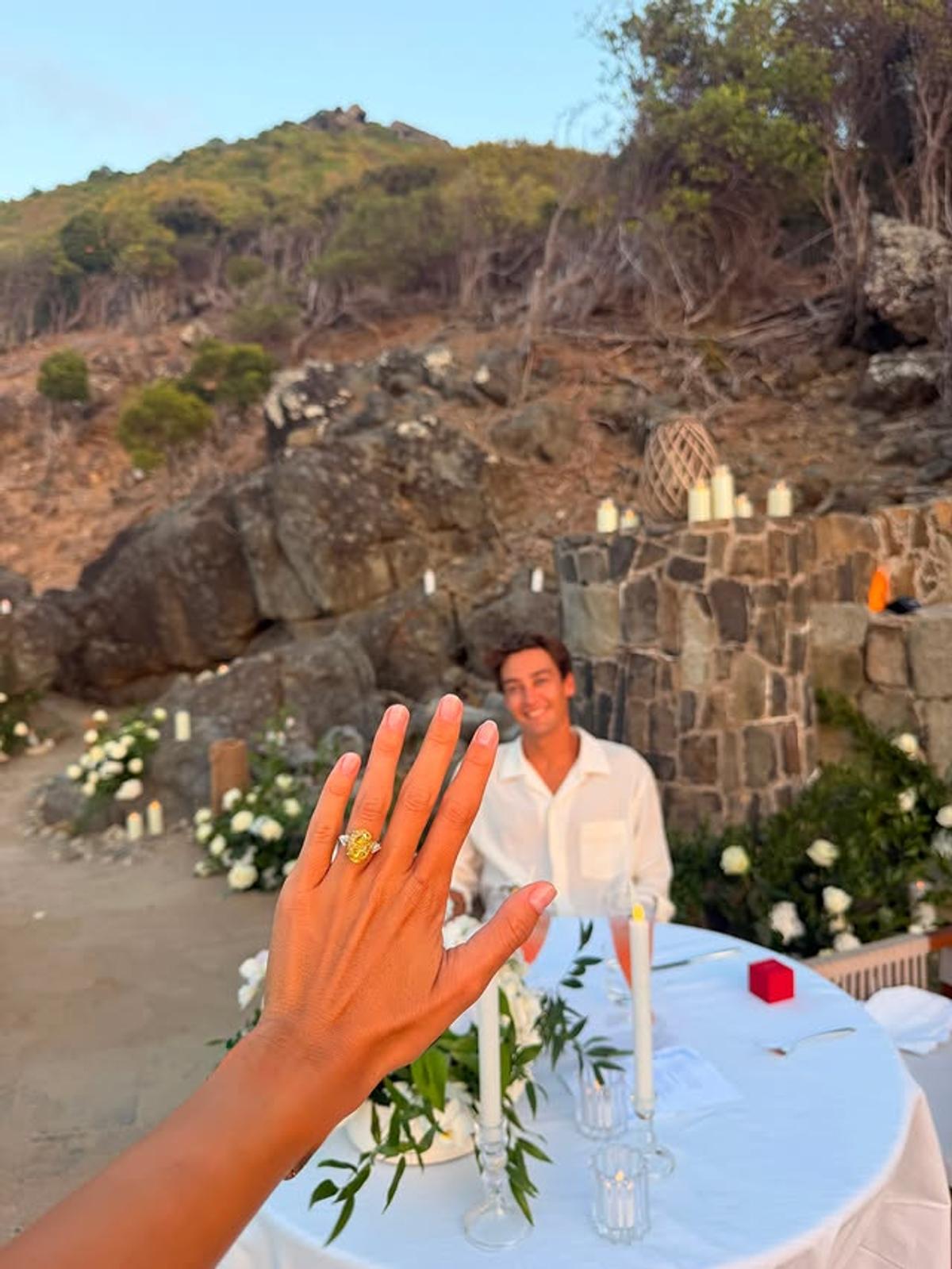 George Russell și Carmen Mundt