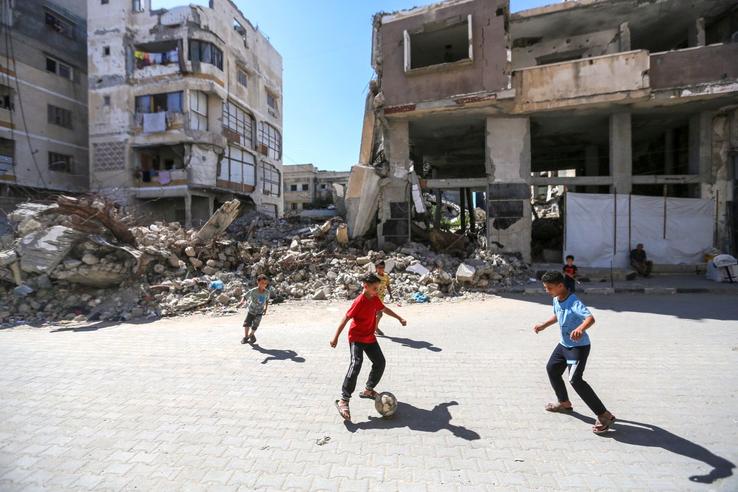 Imagini din fâșia Gaza // Foto: Getty Images
