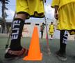 Jucători și terenuri de fotbal din Fâșia Gaza // Foto: Imago