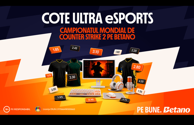 Cel mai bogat turneu de Counter-Strike 2 al anului: Cotele Speciale pregătite de Betano