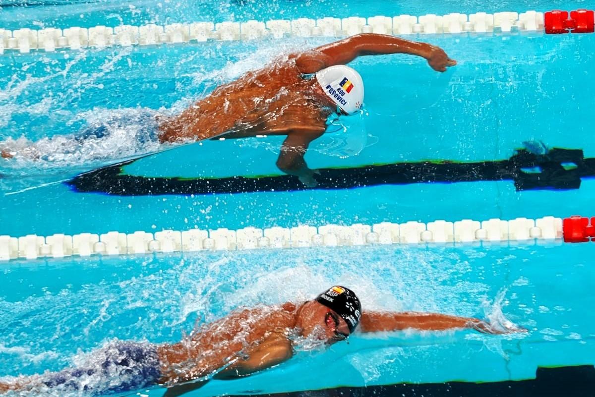 David Popovici, după calificarea în finală la 100m liber, cu record al competiției: „El îmi va pune probleme, ar fi o greșeală să las garda jos”
