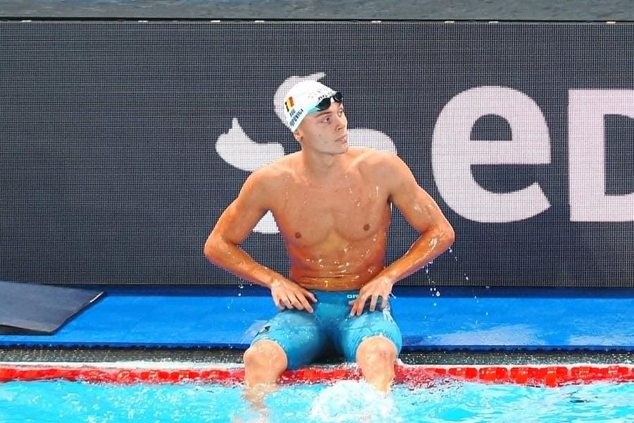 David Popovici, intervievat de un mare rival și amic: „Ar fi egoist să încerc să-mi scriu numele în istorie și atât. Vreau să fiu mai mult”