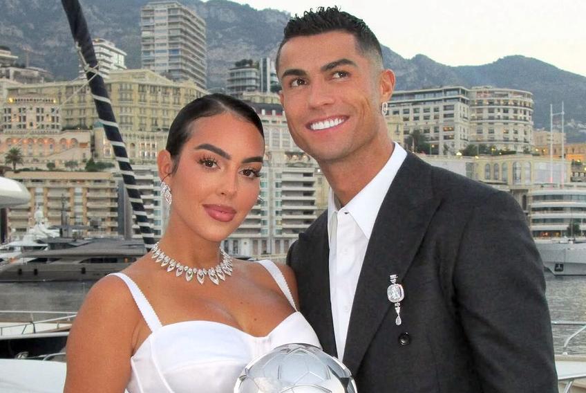 Cristiano Ronaldo și Georgina Rodriguez s-au căsătorit / Imagine de arhivă care a circulat pe internet în 2025, în momentul cererii în căsătorie