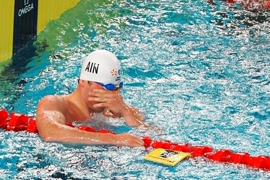 Egor Kornev, campion european la 50 m fluture/Foto: Roxana Fleșeru (GSP.ro) Medalie de aur pentru rivalul lui David Popovici, cu o oră înaintea semifinalei la 100 m liber