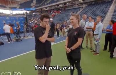 VIDEO Simona Halep, dialog haios în emisiunea celebrei Ellen DeGeneres