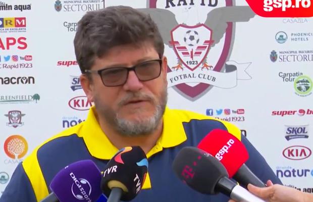 VIDEO Cristi Pustai își critică elevii, după eșecul cu Rapid: „Am avut multe ocazii, dar am primit 3 goluri”