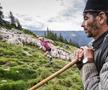 FOTO & VIDEO Denisa Dragomir a cucerit trei vârfuri de peste 2.500 metri din Masivul Făgăraș, într-un timp record