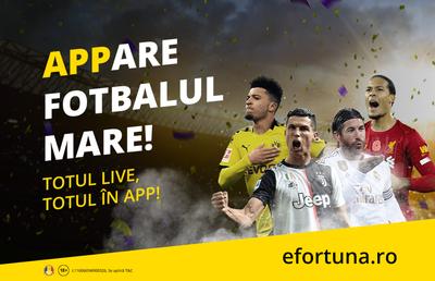 Lăsați fotbalul să vină la voi. Cote nebune pentru cele mai frumoase campionate din lume