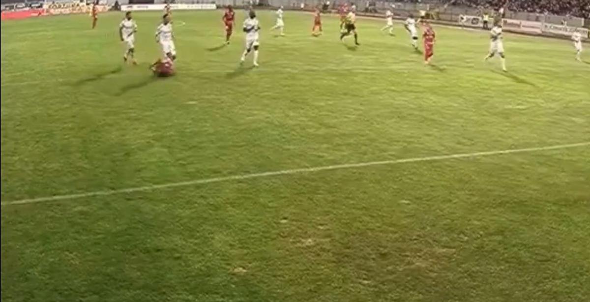 FOTO FC Botoșani - CFR Cluj, fault Culio la Ongenda