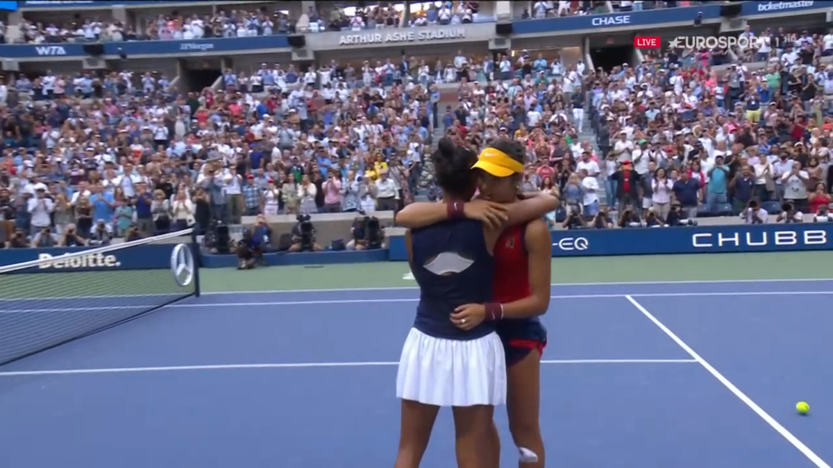 FOTO Emma Răducanu - Leylah Fernandez, US Open 11.09.2021