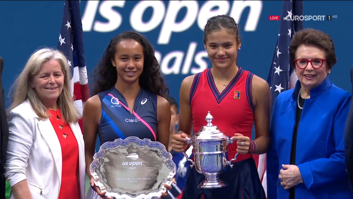 FOTO Emma Răducanu - Leylah Fernandez, US Open 11.09.2021