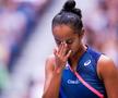 Leylah Fernandez, după finala US Open // foto: captură Eurosport