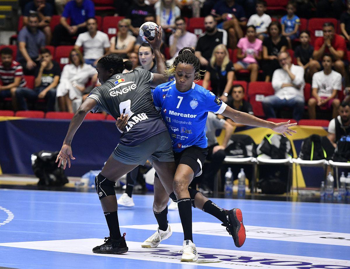 CSM București - Krim Ljubljana, în primul meci din grupa A de Liga Campionilor