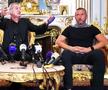 Mihai Stoica, alături de Gigi Becali la palat