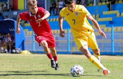 Moldova ne-a umilit cu Perciun și Sula! Înfrângere drastică pentru naționala U18 a României: am luat 3 goluri în 8 minute!