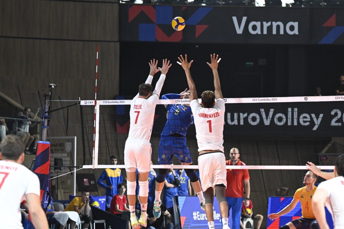 Ce șansă am ratat! România se oprește în sferturi la Euro 2023 » „Tricolorii” au controlat două seturi în duelul cu Franța, dar campioana olimpică a fost prea puternică