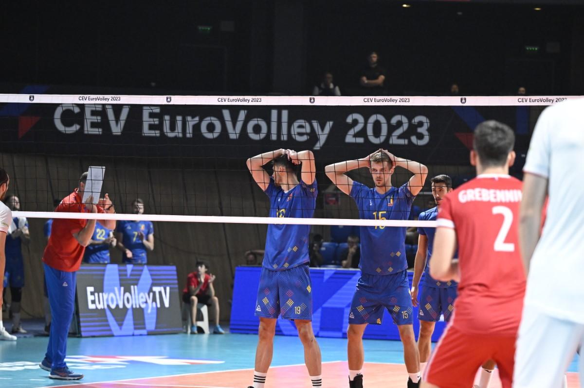 Ce șansă am ratat! România se oprește în sferturi la Euro 2023 » „Tricolorii” au controlat două seturi în duelul cu Franța, dar campioana olimpică a fost prea puternică
