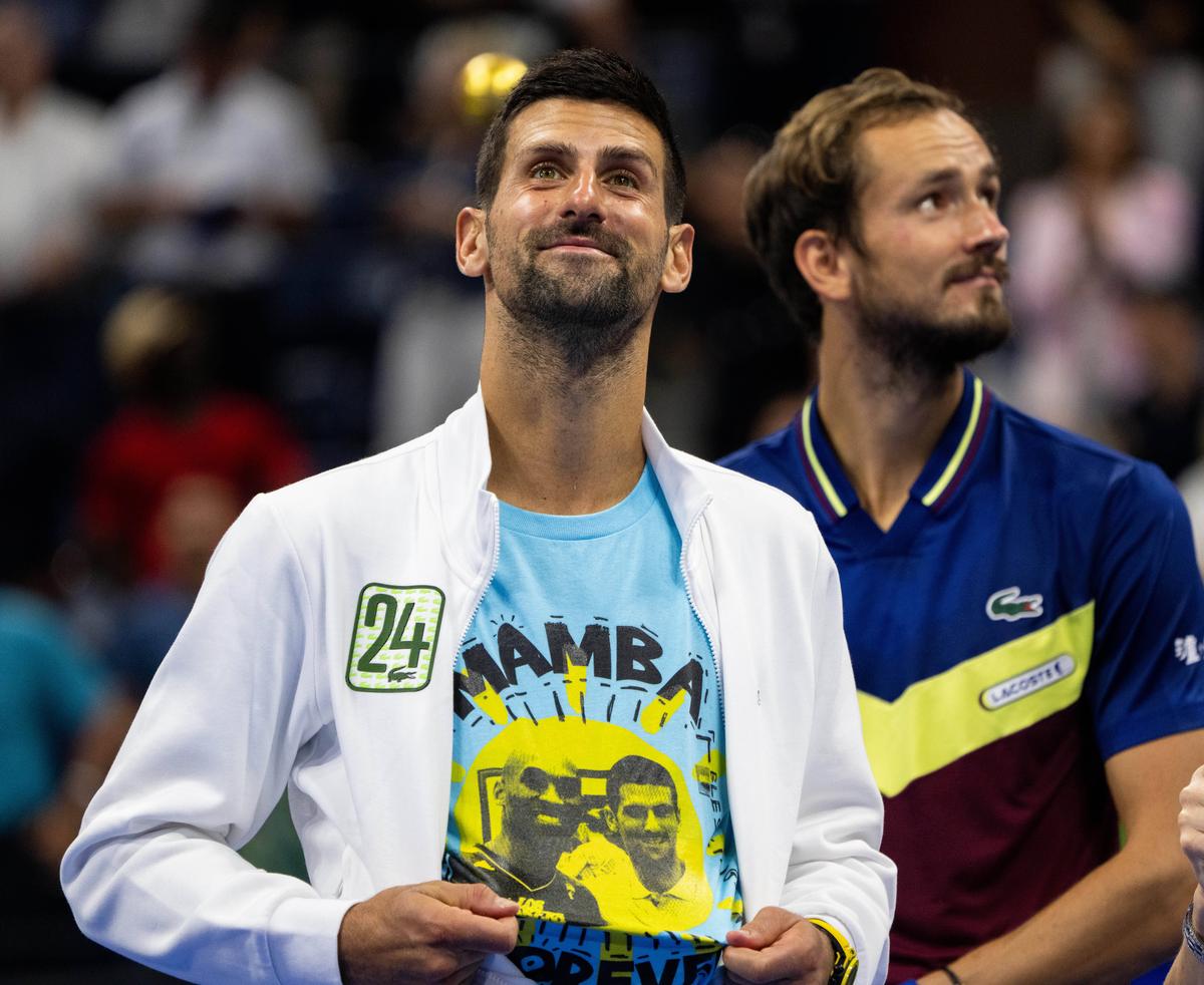 Novak Djokovic i-a dedicat victoria de la US Open lui Kobe Bryant