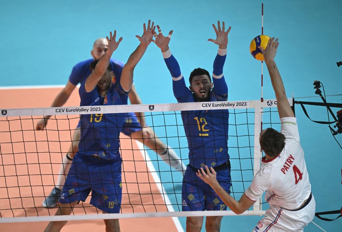 România- Franța, sferturile Campionatului European de Volei