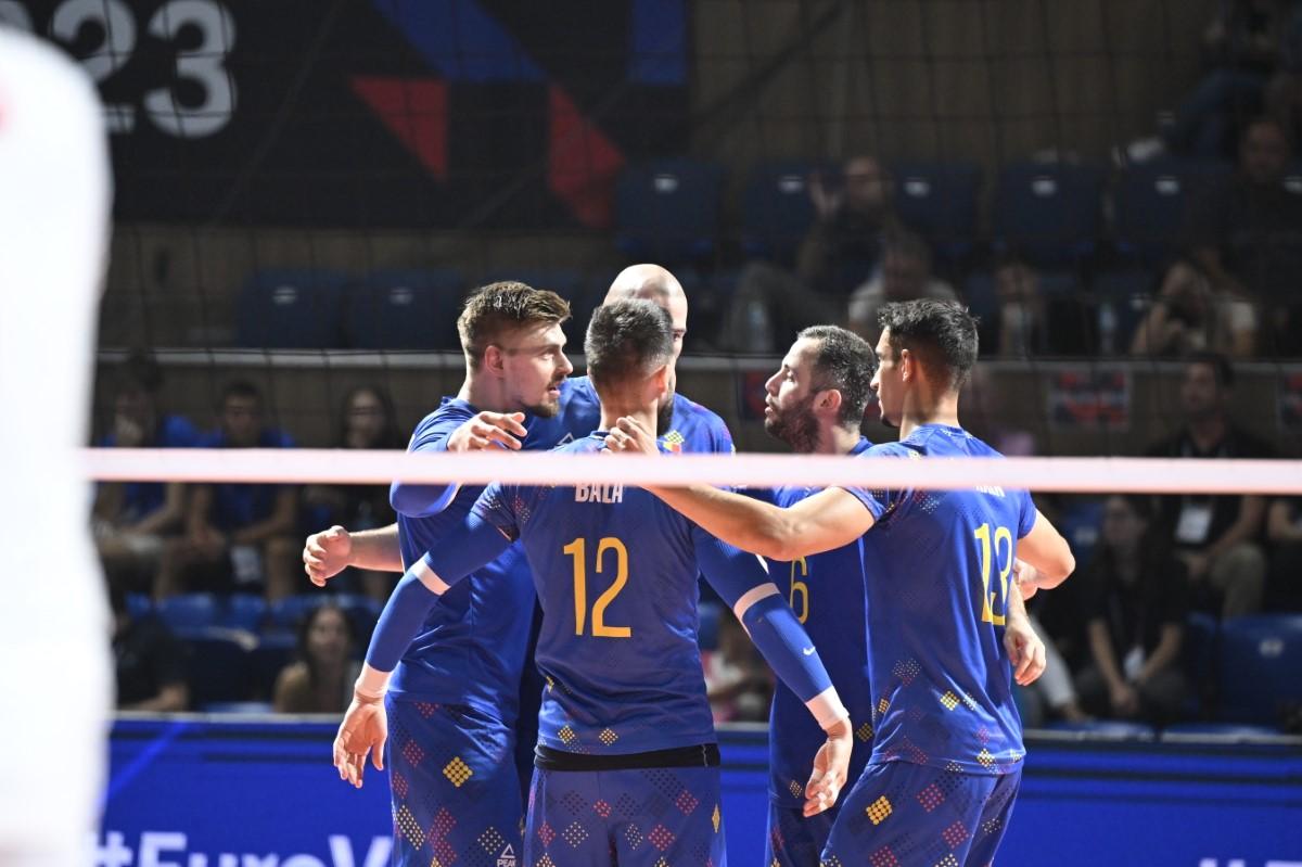 Concluziile „tricolorilor” după înfrângerea cu Franța din sferturile Euro 2023 de volei: „Plecăm cu capul sus!”