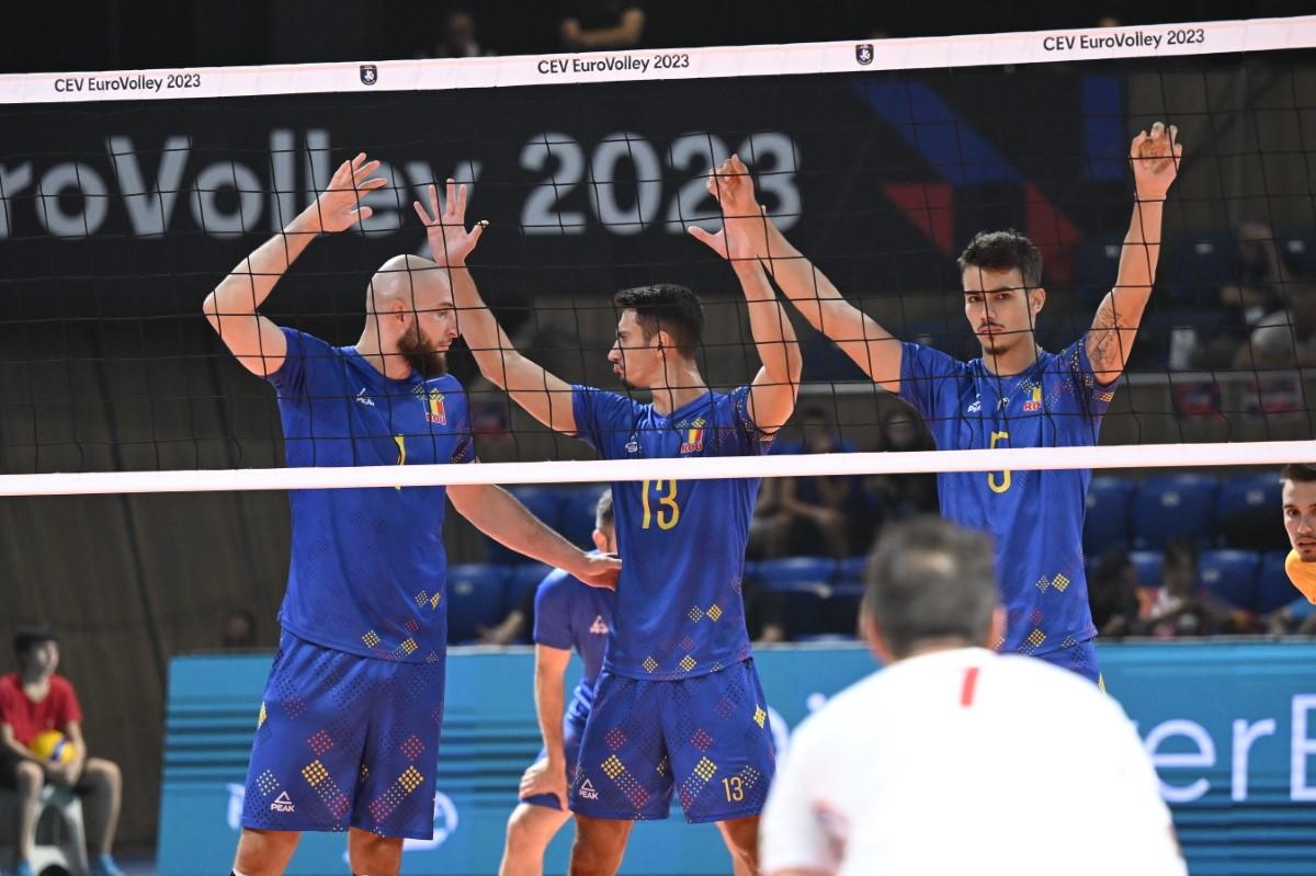 Concluziile „tricolorilor” după înfrângerea cu Franța din sferturile Euro 2023 de volei: „Plecăm cu capul sus!”