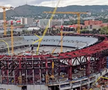 Imagini de la reconstrucția stadionului Camp Nou / Foto: SportsRender (capturi de ecran YouTube)