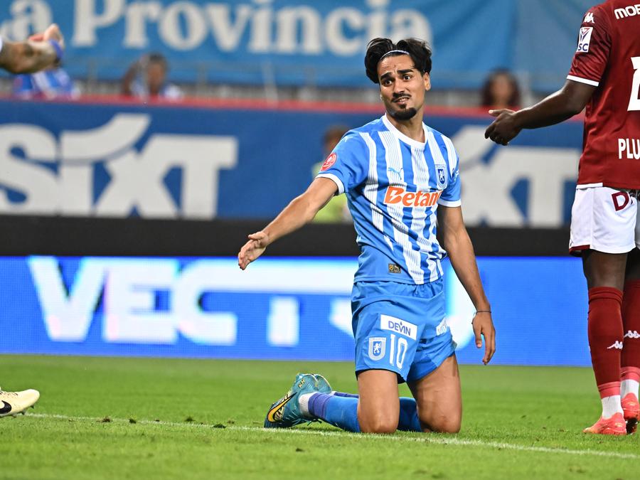 Ștefan Bairam. Foto: Imago Images Fotbalistul din Superliga a reușit să-l enerveze pe Panduru » Răbufnire în direct: „Problema e la tine!”
