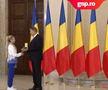 Sabrina Voinea, decorată de președintele Klaus Iohannis / Foto: TVR