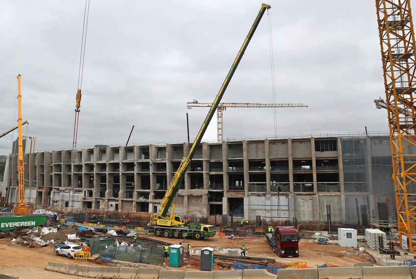 Imagini de la reconstrucția stadionului Camp Nou / Foto: Imago Images