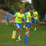 Alexandru Cicâldău, primul antrenament la Craiova, foto: Facebook Universitatea Craiova