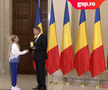 Sabrina Voinea, decorată de președintele Klaus Iohannis / Foto: TVR