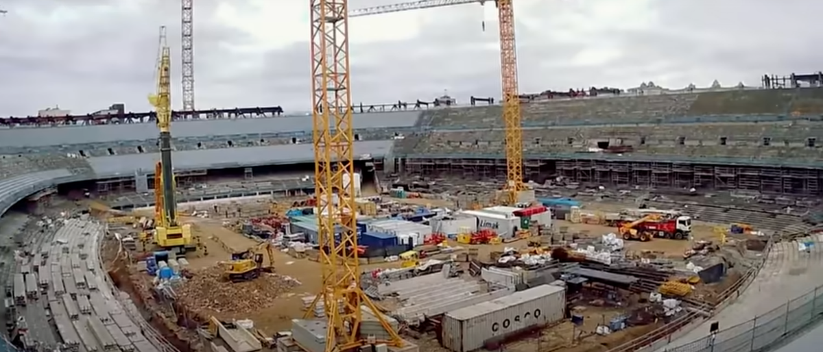 O firmă din România caută muncitori pentru reconstrucția stadionului Camp Nou » Salariile oferite