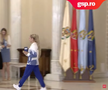 Sabrina Voinea, decorată de președintele Klaus Iohannis / Foto: TVR