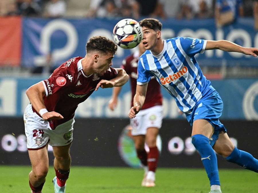 Andrei Borza a prins 21 de meciuri din ultimele 30 din Superligă, reușind 1.863 de minute în ultimele două stagiuni ale Superligii / Foto: Imago Doi puști din Superliga au intrat în Top 100 talente U20 ale Europei