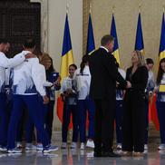 Klaus Iohannis și Nadia Comăneci FOTO Roxana Fleșeru