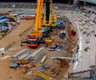 Imagini de la reconstrucția stadionului Camp Nou / Foto: SportsRender (capturi de ecran YouTube)