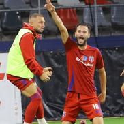 Bogdan Chipirliu a înscris un gol de trei puncte pentru „militari” / Sursă foto: Facebook@ Steaua București