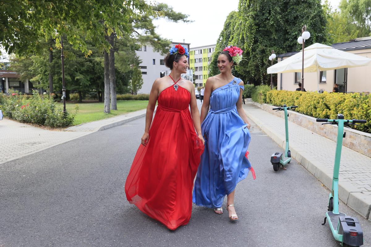 Simona Radiș Ancuța Bodnar prezentare modă - București, septembrie 2025