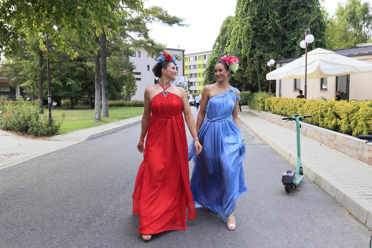 Simona Radiș Ancuța Bodnar prezentare modă - București, septembrie 2025