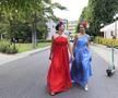 Fetele de aur Simona Radiș și Ancuța Bodnar, încântătoare pe podiumul de modă: „Prințesă!”