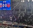 Suporterii „militarilor” în acțiune, la Steaua - ASA Târgu Mureș / FOTO: GSP