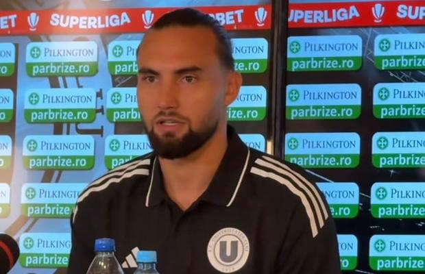 Virgiliu Postolachi, prezentat la U, a trimis „săgeți” către CFR Cluj: „Voiam să găsesc un club”