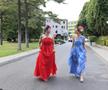 Fetele de aur Simona Radiș și Ancuța Bodnar, încântătoare pe podiumul de modă: „Prințesă!”