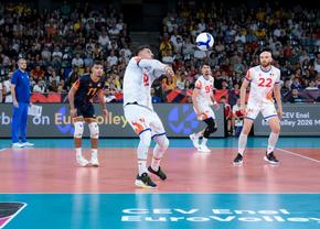 România - Elveția, meci crucial în grupa D a EuroVolley » Echilibru pe finalul setului secund
