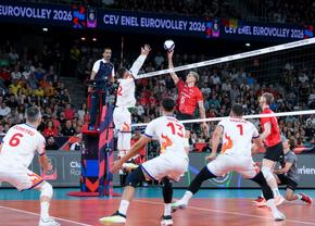 România - Elveția, meci crucial în grupa D a EuroVolley » Suspans în finalul setului al 4-lea