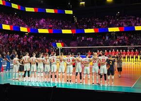 România - Elveția, meci crucial pentru tricolori în grupa D a EuroVolley » Duelul a început