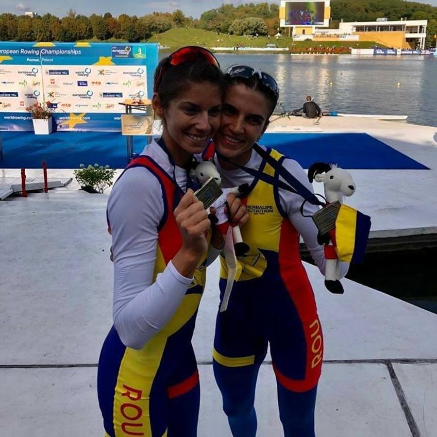Gianina Beleagă și Ionela Cozmiuc, primele medalii la CE De 4 ori aur! Cele mai bune rezultate din istorie pentru România la Europenele de canotaj!