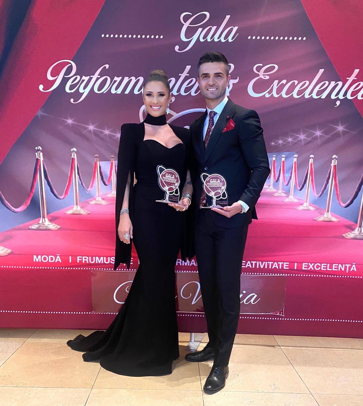 FOTO Anamaria Prodan a întors privirile la gala de la Snagov » Pentru ce a fost premiată soția lui Reghe, alături de Duckadam, Bratu, Mutu și Halep