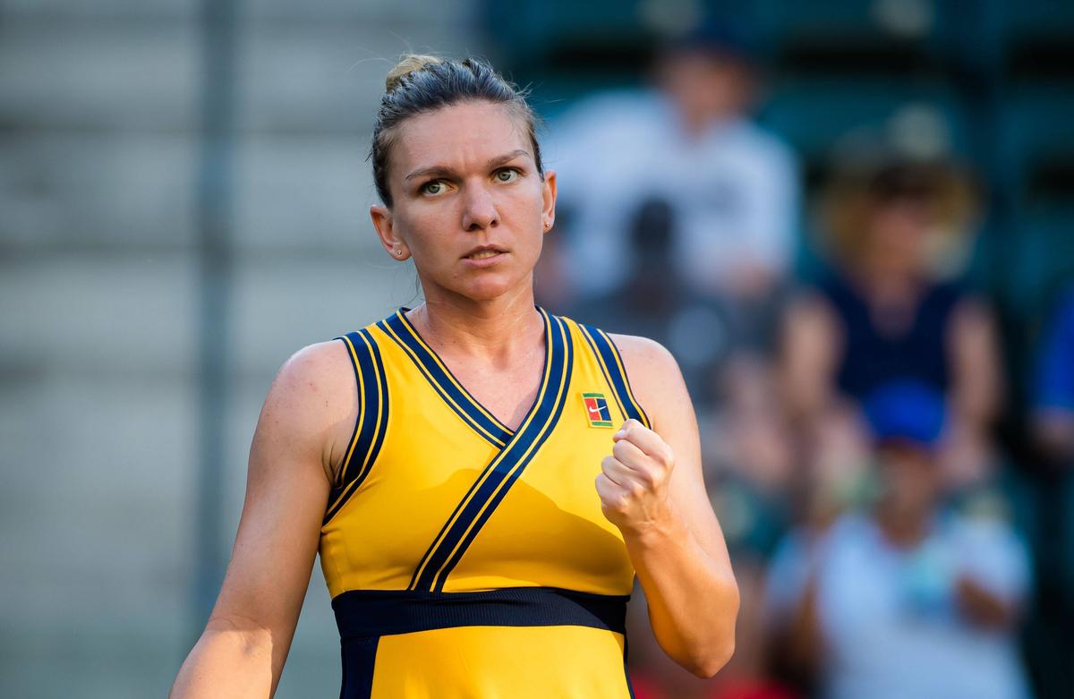 „Dai ca disperata!” » Simona Halep a cedat nervos în timpul meciului cu Aliaksandra Sasnovich
